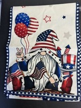 Fourth of July Santa Claus Party Table Runner Tablecloth 4th of July 13 X72&quot; - £11.94 GBP