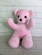 Stuffington Bear Factory Pink Teddy Plush Stuffed Animal Toy - £35.30 GBP