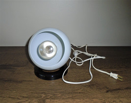 Vintage Eyeball Orb Desk Lamp White Atomic MCM Swivelier Harvey Guzzini Style  - £98.79 GBP