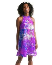 Womens Dresses, Cotton Candy Purple Style Halter Dress - $59.99
