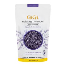 GiGi Hard Wax Beads for Hair Removal (14 oz, Relaxing Lavender) - £28.70 GBP