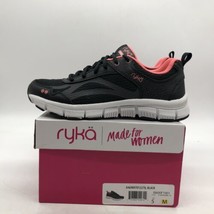 Ryka Harlee Mesh Lace-up Athletic Sneaker  Black Size 5 M - £31.06 GBP