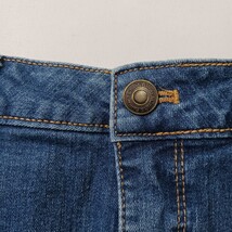 Croft & Barrow Classic Fit Stretch Women's Blue Cotton Blend Denim Skirt Size 4 image 5