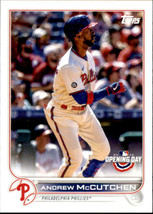 2022 Topps Opening Day #36 Andrew McCutchen NM-MT Phillies - £1.29 GBP