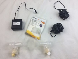 Medela AC DC Power Adapter &amp; Battery Pack Shields Pads Lot - $24.73
