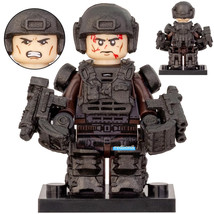 Major William Cage Edge of Tomorrow Lego Compatible Minifigure Bricks Toys - £2.74 GBP