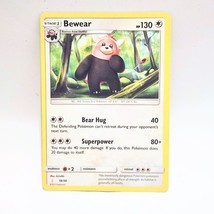 Pokemon Bewear Sun &amp; Moon 112/149 Rare TCG Card - £0.78 GBP
