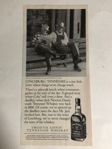 Vintage Jack Daniels print ad  Smooth Sipping Tennessee pa3 - $6.92