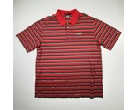 Tiger Woods Collection Dri-fit Polo Shirt Size XL Multicolor Striped TR11 - £7.78 GBP