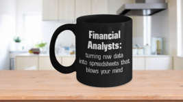 Chartered Financial Analyst Mug Funny Spreadsheet Professional Big Data Geek - £17.38 GBP+