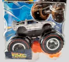 Treasure Hunt Back To The Future Iced Time Machine Hot Wheels Monster Tr... - $28.88