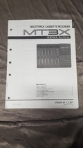 YAMAHA MULTITRACK CASSETTE RECORDER MT3X SERVICE MANUAL WITH SCHEMATICS  - $17.99