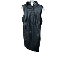 J. McLaughlin began leather dress -small - $99.00
