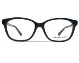 Michael Kors Eyeglasses Frames MK 4035 Ambrosine 3204 Black Silver 51-15... - $55.73