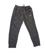 Nike sweatpants white tag black Nike swoosh Mens Large sweatpants casual... - $33.19 CAD