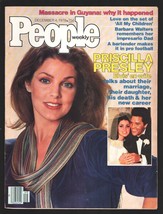 People Weekly 12/4/1978-Time, Inc.-Priscilla Presley- Elvis&#39; Ex-wife talks ab... - £44.95 GBP