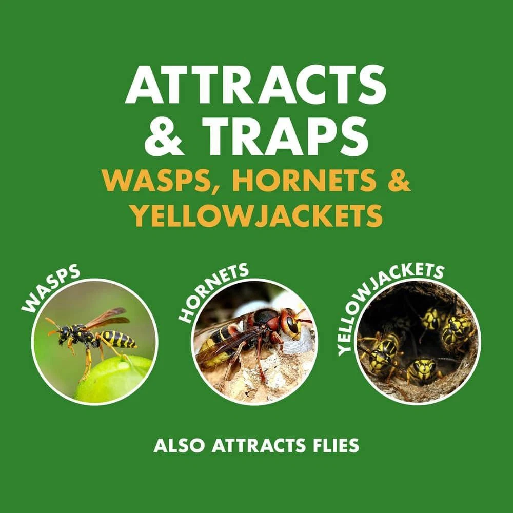 Wasp, Hornet And Yellow Jacket Canister Insect Trap Refill (1-Count) - $23.00