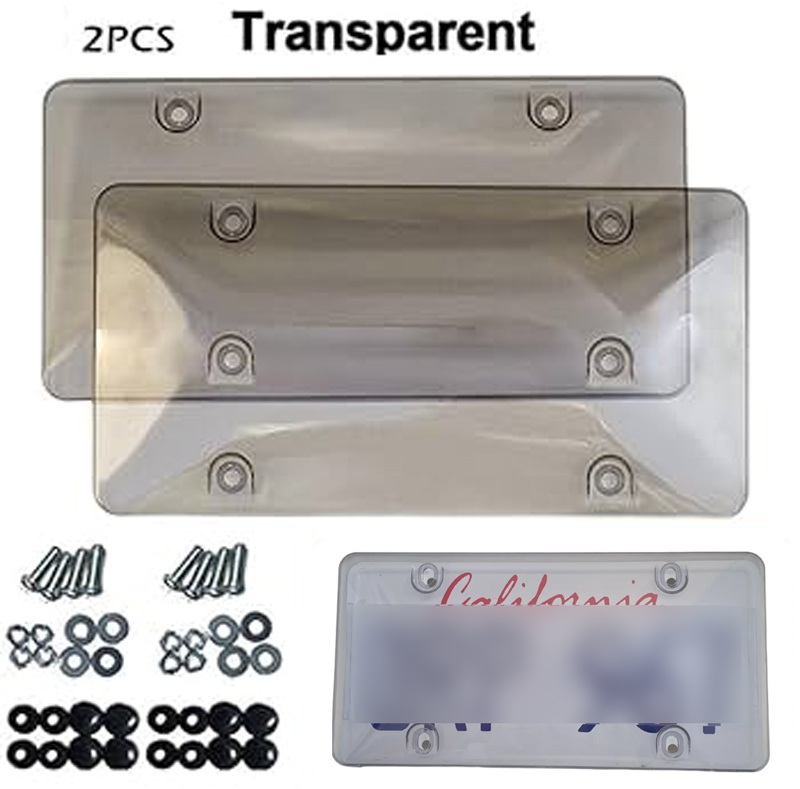 2 X BLOCKER PLATE COVER CLEAR ANTI PHOTO RED LIGHT SPEED CAMERA