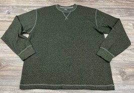 Red Head Brand Co. Green Henley Pullover Sweater Shirt Size XL Style #AA... - $14.85