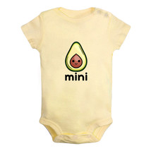 Mini Avocado Funny Rompers Newborn Baby Bodysuits Infant Jumpsuits Kids Outfits - £8.20 GBP+