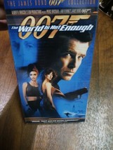 The World Is Not Enough 007 VHS Tape - Pierce Brosnan 1999, Factory Seal... - £7.76 GBP