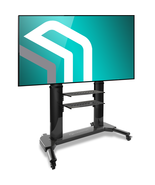 ONKRON Mobile TV Stand with Wheels for 40” – 80 Inch Screen TVs up to 122 lbs. - $329.99