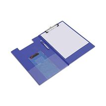 Rapesco A4+ Clipboard Foldover with Film Pocket PVC - Blue  - $21.00