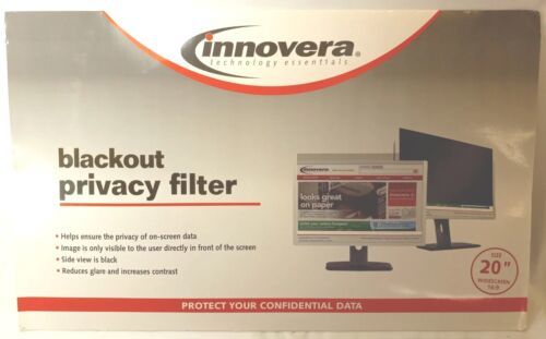 Innovera IVR-BLF20W9 Blackout Privacy Filter for 20&quot; Widescreen LCD Monitor - $40.00