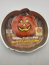 Wilton Cake Pan Jack-o-Lantern Pumpkin Shape Mold 2105-3068 Instructions 1981 - £4.79 GBP