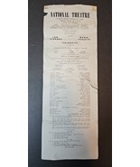 September 24 1945 National Theatre Programme - W. Horace Schmidlapp - Po... - €42,57 EUR