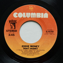 Eddie Money - Two Tickets To Paradise / Don&#39;t Worry 45 rpm Vinyl 7&quot; Single - £20.49 GBP