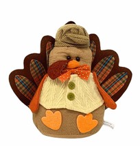 Northeast Harvest Plush Male Turkey Shelf Sitter Tabletop Decoration, 10... - £15.14 GBP