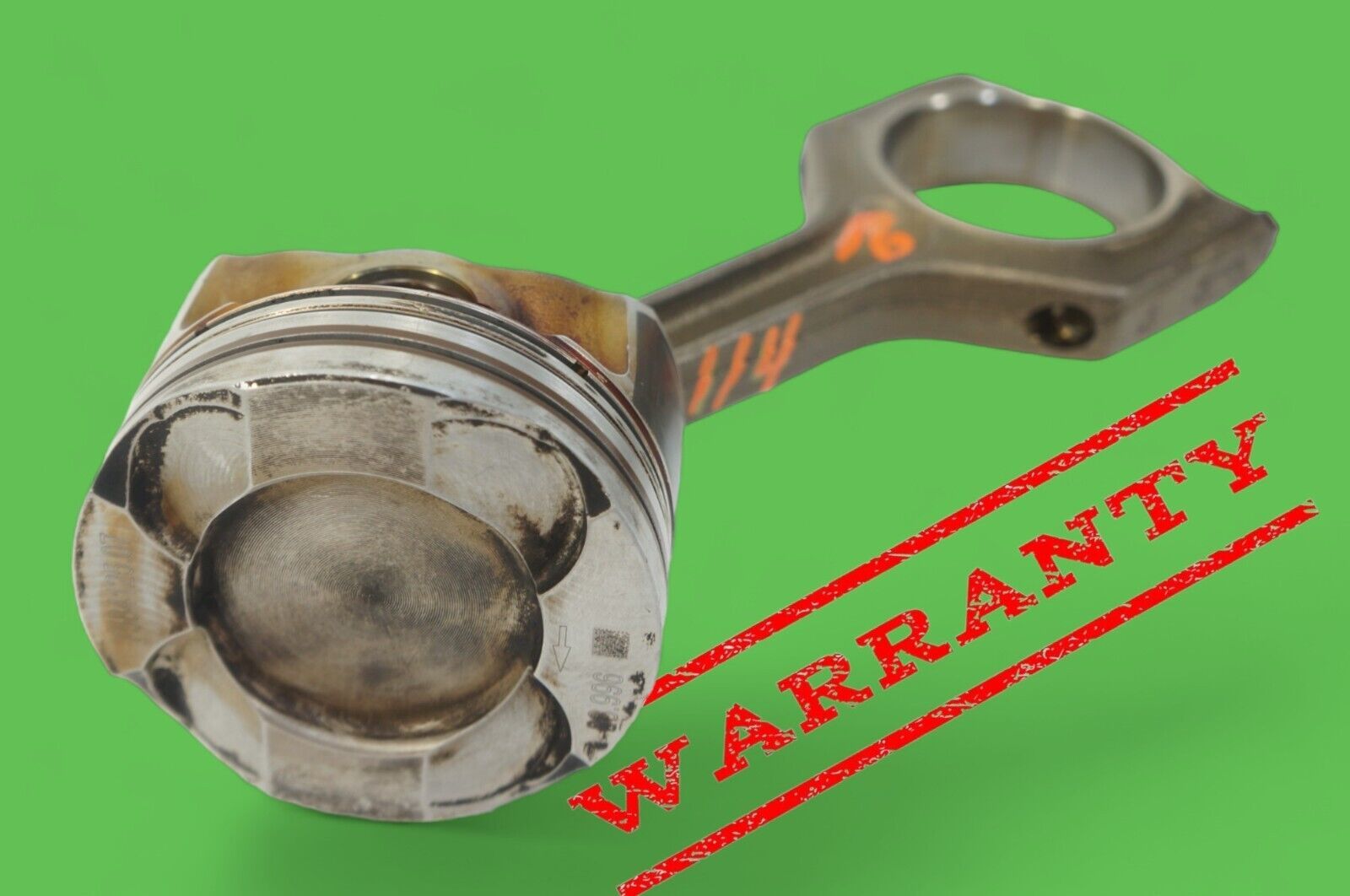 535i 135i 335i 640i 740i N55 Piston with Connecting Rod 8619196 11-2016 ... - $115.00