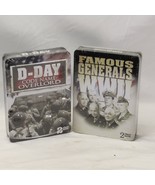 D-Day Code Name Overload and Famous Generals of WWII 2DVD Set SEALED - $406.17 MXN