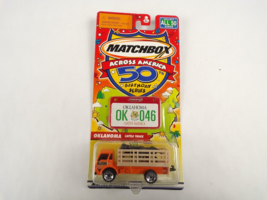 Matchbox Cattle Truck Across America 50th Birthday Series Oklahoma - £11.78 GBP