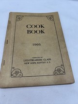 Vintage Cookbook 1966 Lightbearers Class New Hope Baptist Clay City IN Recipes - £31.85 GBP