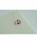Premium: Vivid Pastel Pinkish-Orange Sapphire - Oval - 1.05 ct - $1,050.00