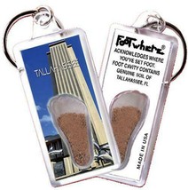 Tallahasse, FL FootWhere® Souvenir Key Chain - £5.60 GBP