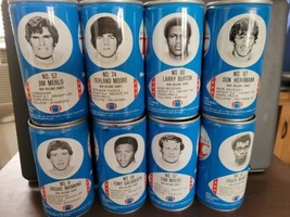 8 Vintage 1970s RC Cola NFL Cans - New Orleans Saints - £43.96 GBP