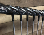 DEMO BIG TALL RH Heater 3.0 Mens Iron Set +2&quot; 4-SW Stiff Flex Steel 5295... - $372.39