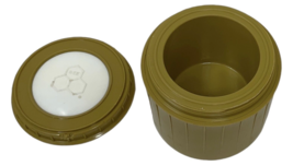 Vintage Bee Plastics" Its A Honey Bee" 8 oz. Soup Beverage Thermos -  PEA GREEN image 4