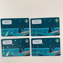 Starbucks Czech Republic 2020 Anniversary Siren Mermaid Gift Card Set of 4 - $24.49
