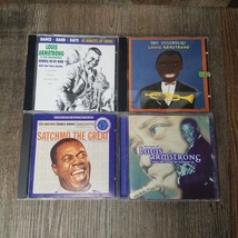 Louis Armstrong 4 CD Lot Essential Best of Satchmo The Great Dance Band Days - £7.76 GBP