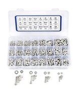 1200Pcs Machine Screw Assortment Kit, Jrouth Phillips Pan Head - $43.98