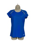 BCG Womens Activewear Tee Shirt Size Small Blue Scoop Neck Short Sleeve - €17,32 EUR