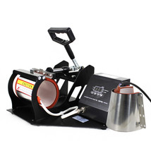 Heat Press Transfer Sublimation Machine Dual Digital Cup Coffee Mug 11Oz / 12Oz - £84.72 GBP