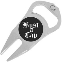 Bust a Cap Golf Ball Marker Divot Repair Tool Bottle Opener - $217.41 MXN