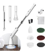Electric Spin Cordless Scrubber 6 Replaceable Cleaning Brush Heads 7-Spe... - $96.17 CAD