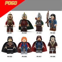8PCS Lord Of The Rings Series Mini Figure Toy Gift Is Suitable For LEGO - £14.93 GBP