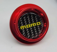 Brand New Momo Red Engine Oil Fuel Filler Cap Billet For Subaru - £15.84 GBP